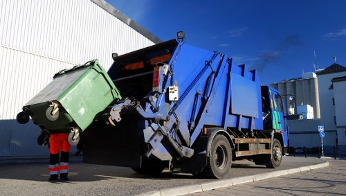 Professional junk clearance team removing bulky waste in London