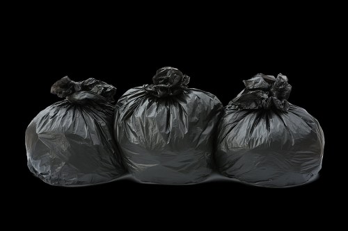 Eco-friendly rubbish removal in London with sorted recyclable materials
