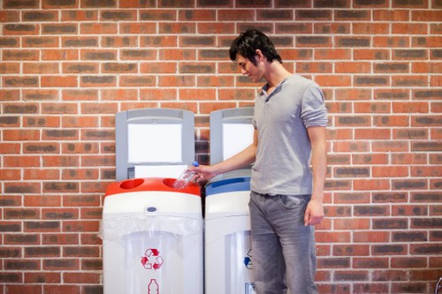 Accessible rubbish removal waste service information displayed on a clear webpage