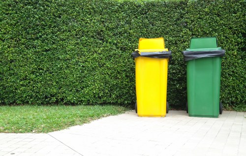 Audit checklist and safety inspection in a waste service setting
