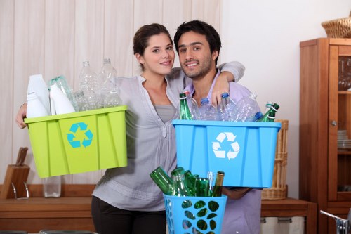 Household rubbish collection for flats and homes in London